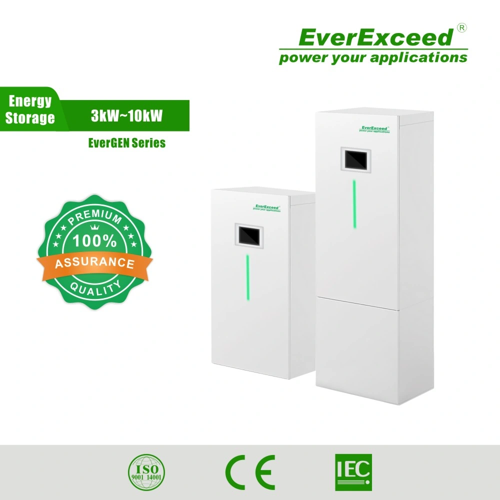 Solutions de stockage d'énergie hybride résidentielle Everpower Series installation en extérieur