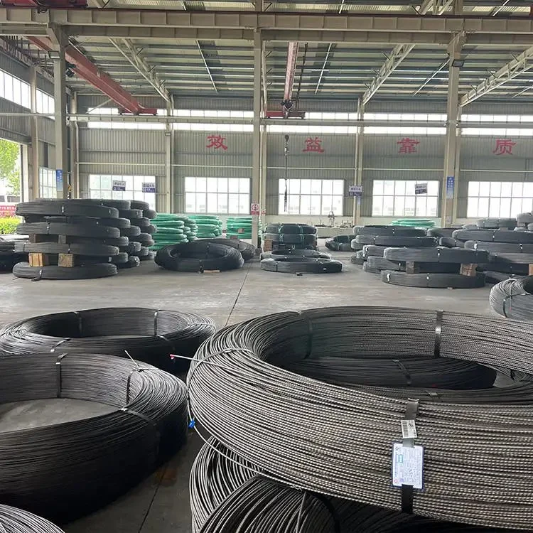 Hot Dipped Q195 5.5mm 6.5mm 8mm Wire Price Low Carbon Steel Wire Rod for Construction Materials Chinese Manufacture Supplier Bulk Inventory