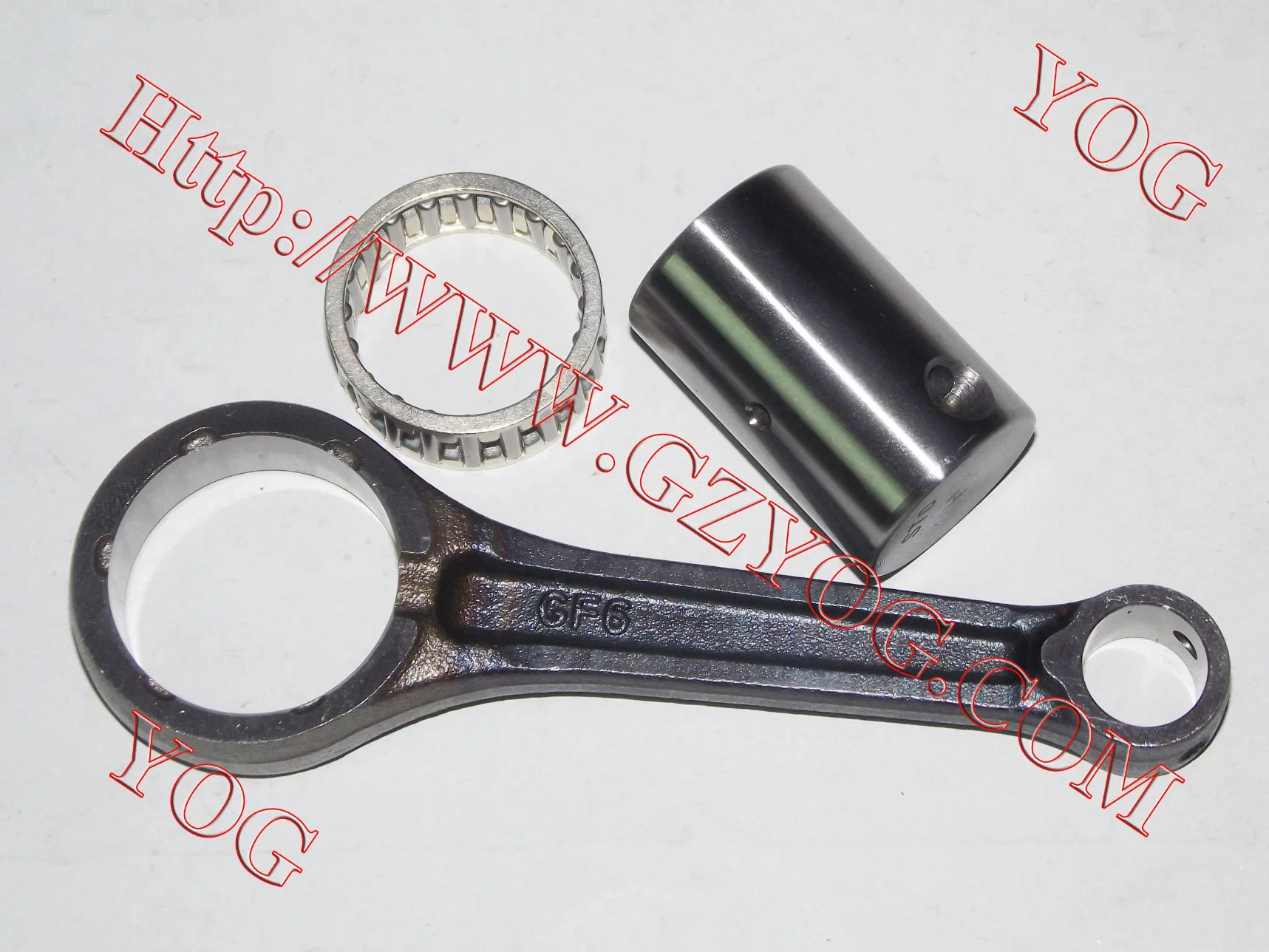 Yog Motorcycle Spare Parts Crankshaft Connecting Rod for CB200, Wy125, CD100