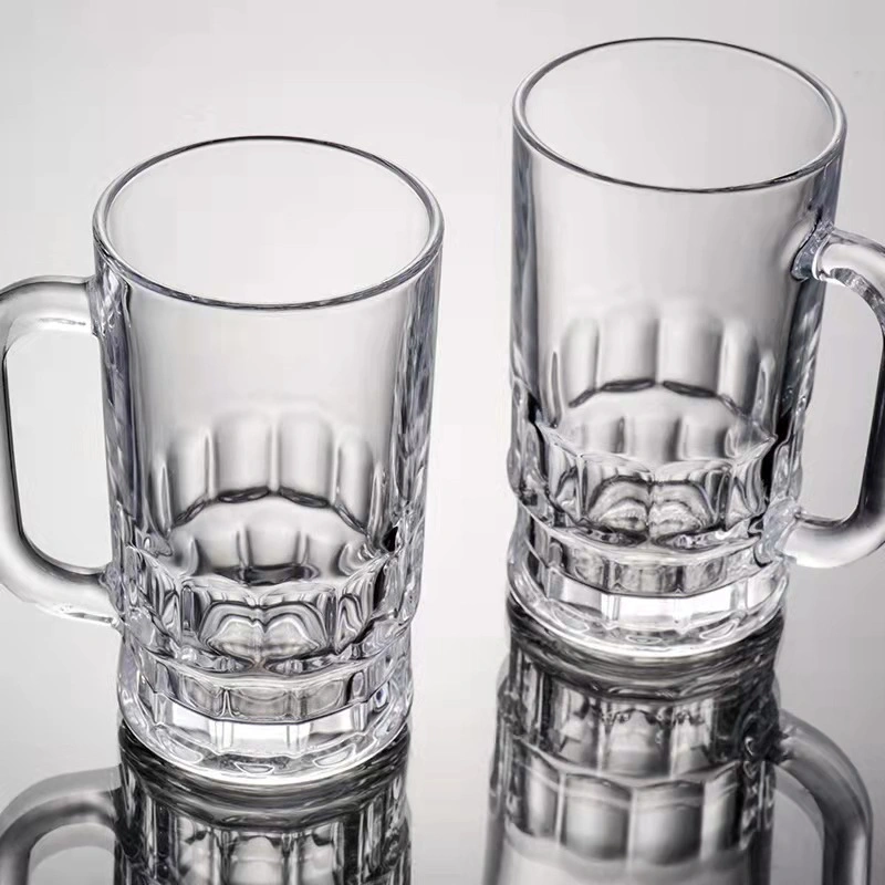 Kundenspezifisches Logo Günstige Bier Werbe-Glas-Cup transparent 399ml Großhandel Becher Mit Glas Und Bier