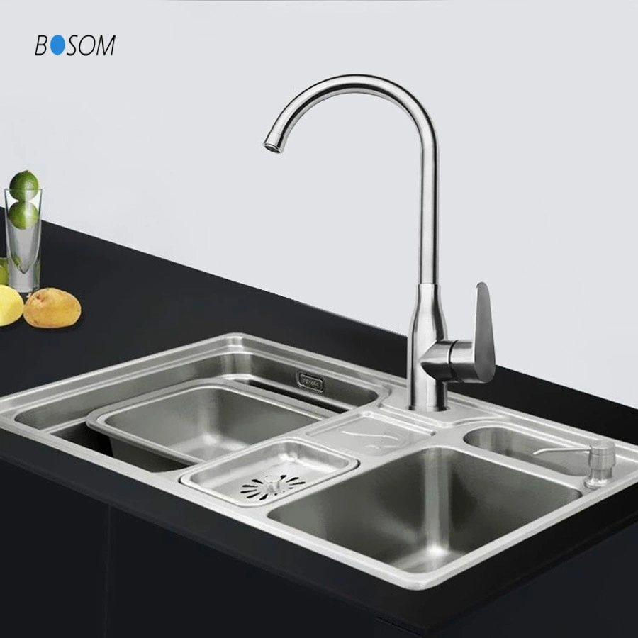 Kitchenware Sink Stainless Steel Sanitaryware Water Faucet Water Single Hole Tap