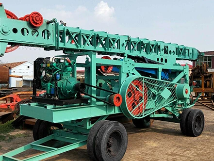 Hf-10A Environmental Protection Percussion Piling Drilling Equipment