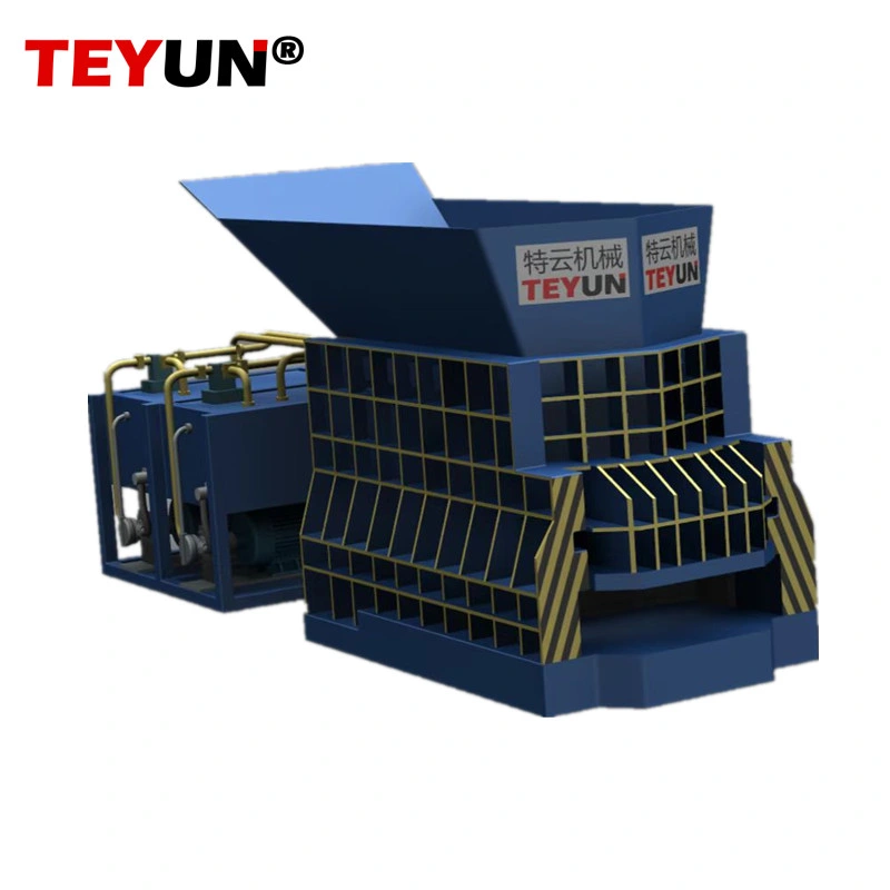 Best Selling Powerful Teyun Waste Metal Baling Machine for Metal