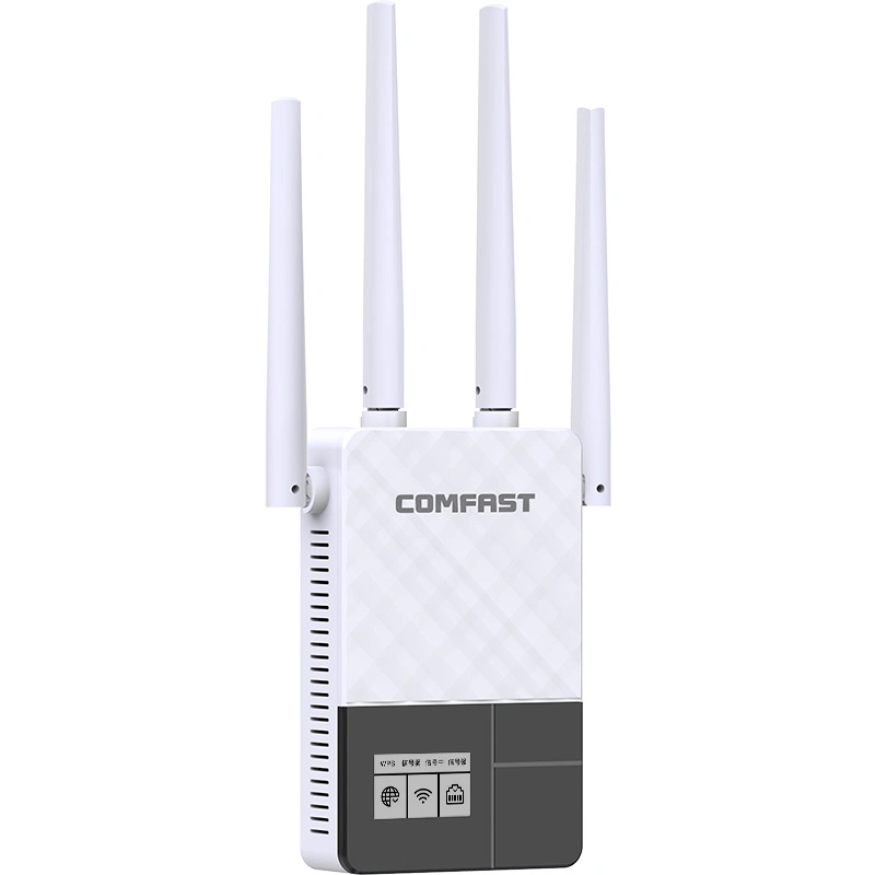 Comfast CF-Wr760AC WiFi Extender 1200Mbps Long Range 2.4G&5.8g WiFi Repeater Amplifier