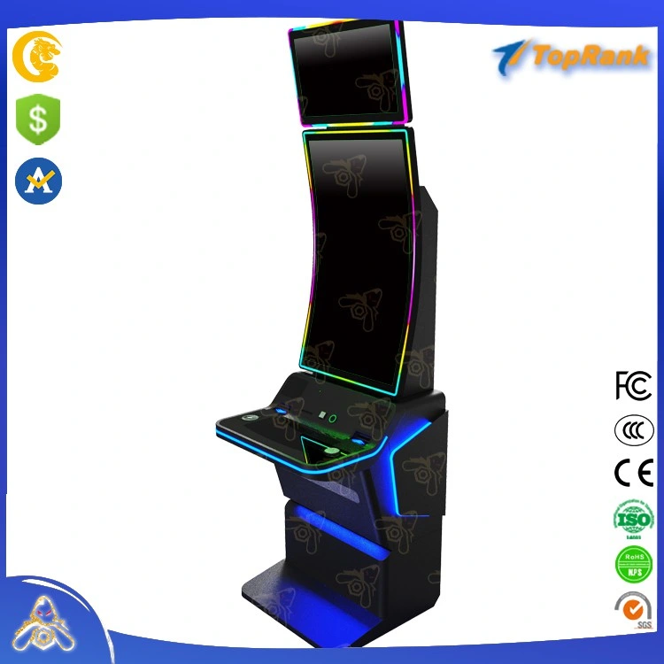 2023 Arcade operado por monedas 43" curva de armario Multi 8 pulg 1 máquina tragaperras de Fire Link