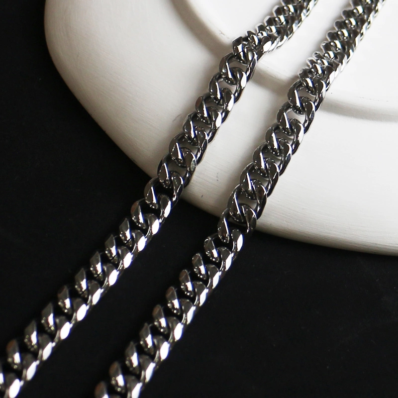 New Arrival Handmade Jewelry Mirror Polished Mens Stainless Steel Chains