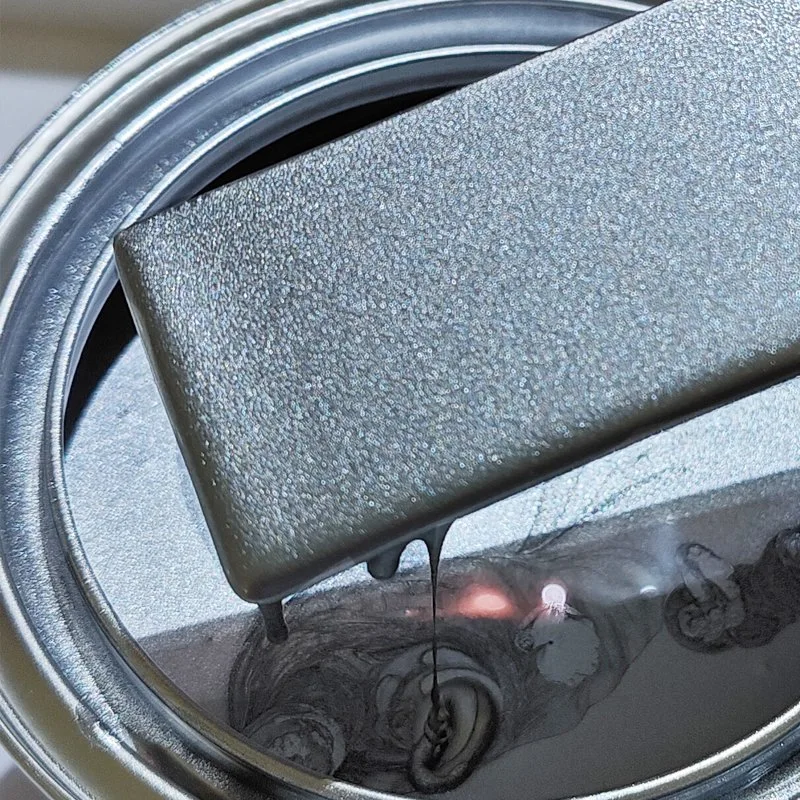 Fine Glitter Silver Paint for Metal Anti-Corrosion Automotive Repairs Paint