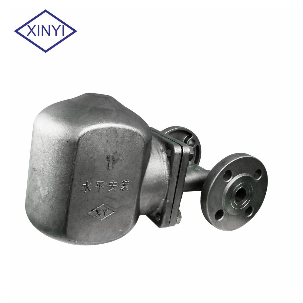 Pn16 Stainless Steel Lever Floating Ball Type Steam Trap Flange Connection Used on Dyeing Line