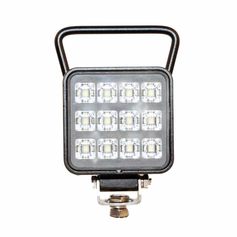 Newest Cheap 12W LED Work Light for Trucks Jp Agricultural Machinery Handle and Switch Optional