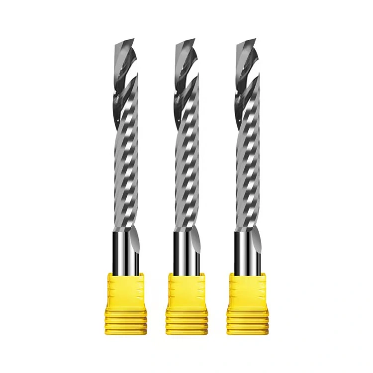 Single Edge Spiral Tool Bits High Speed 18000-24000rpm/Min Cutting Tools Machine Tool Bits