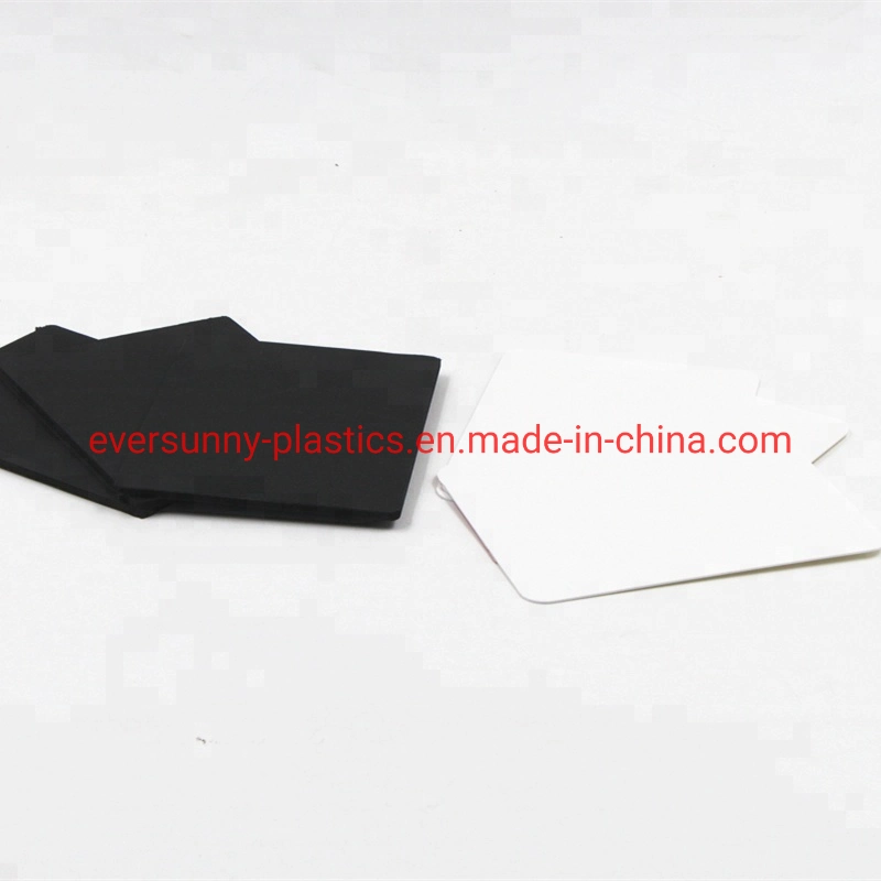 Black White 3mm 10mm 0.50 Density PVC Foam PVC Panel