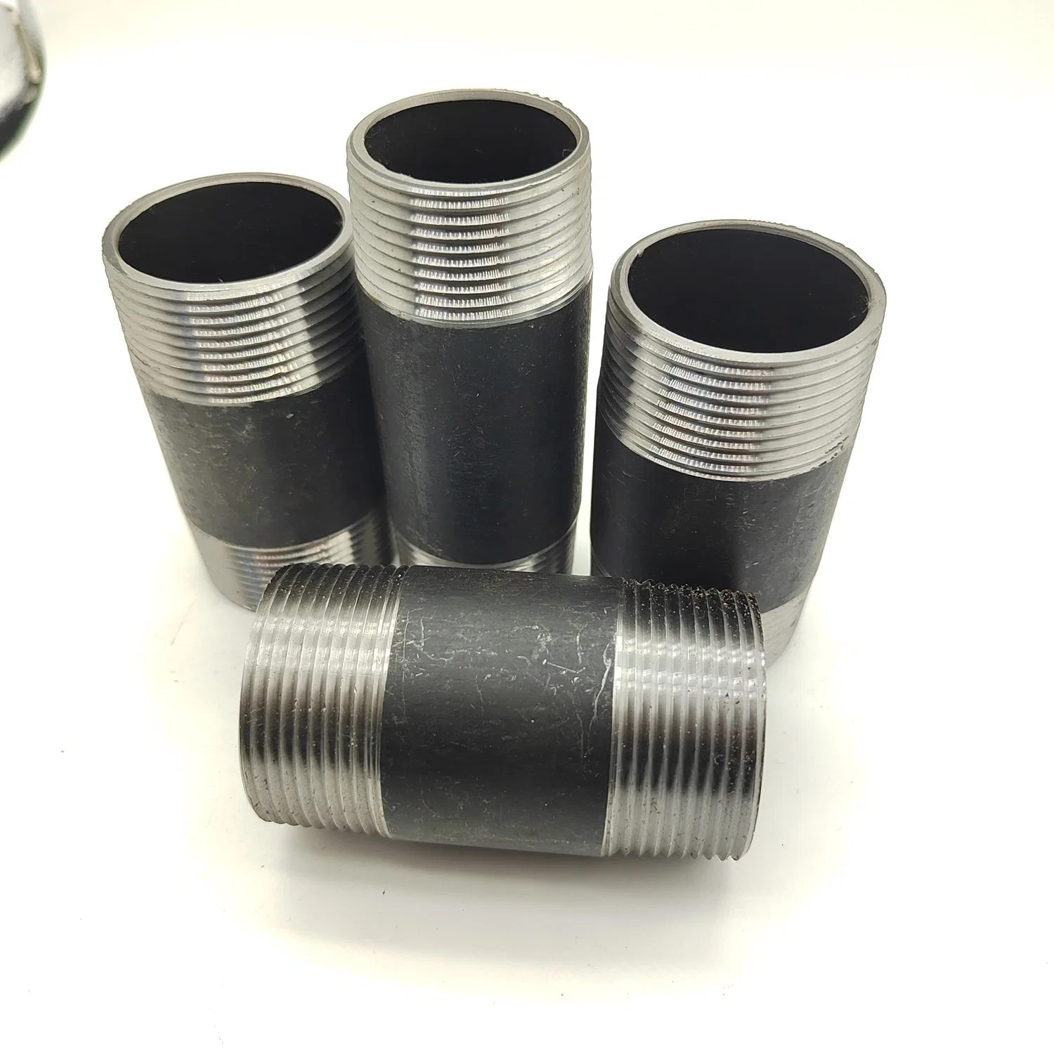 Forging Pipe Fitting Stainless Steel 304 316L Female Thread BPS NPT Nipple