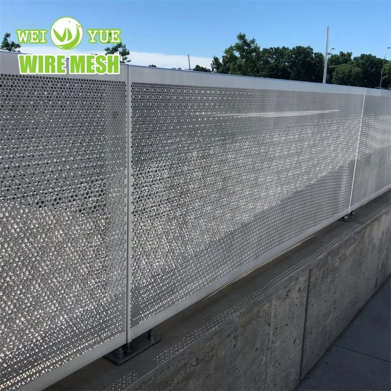 Cold Rolled Sheet Perforated Metal Mesh Stainless Steel Sheet Balcony Decorative Mesh