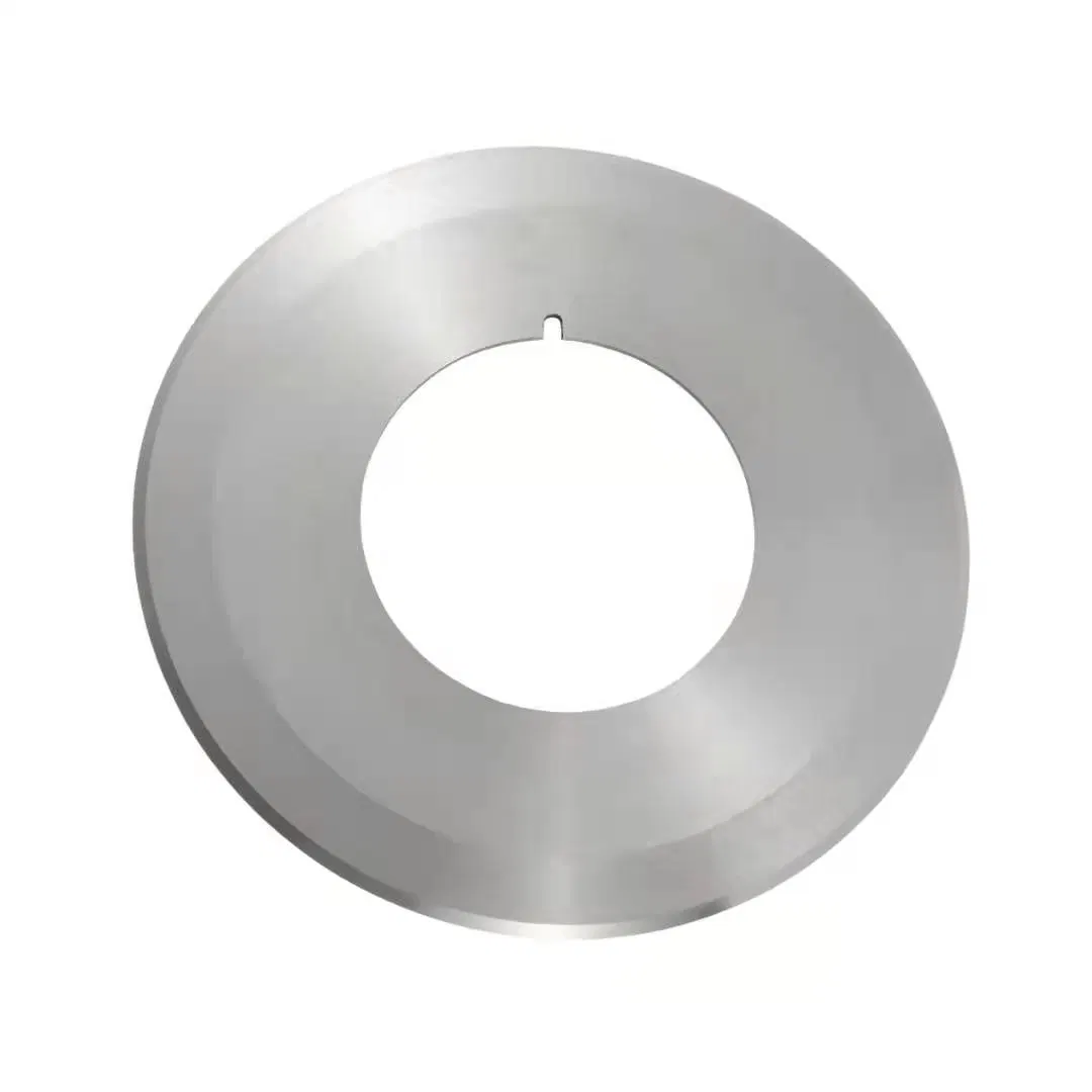 OEM Circular Disc Blade Round Cutter Top Slitter Knife for Paper Plastic Film Tubes Converting Slitting