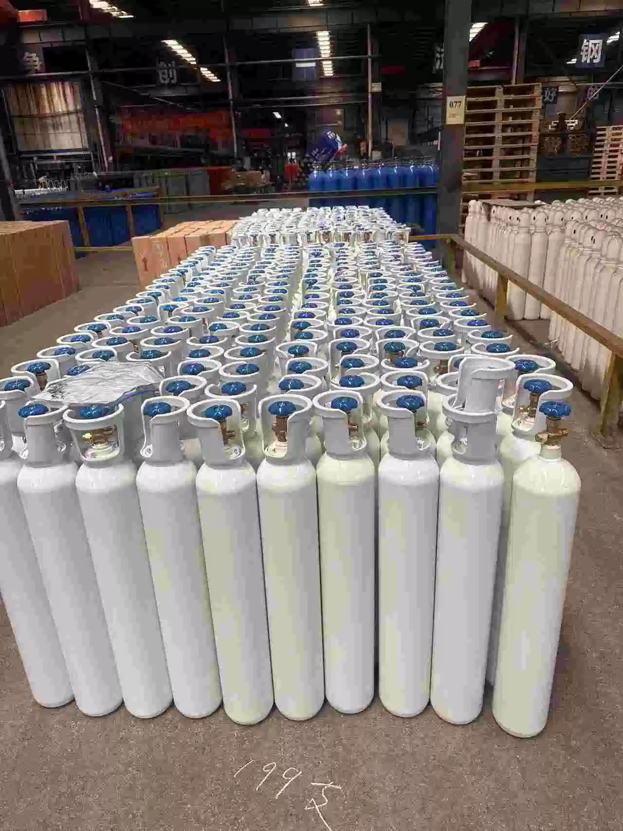 ISO Tped High Pressure 40L Medical Oxygen Gas Cylinder