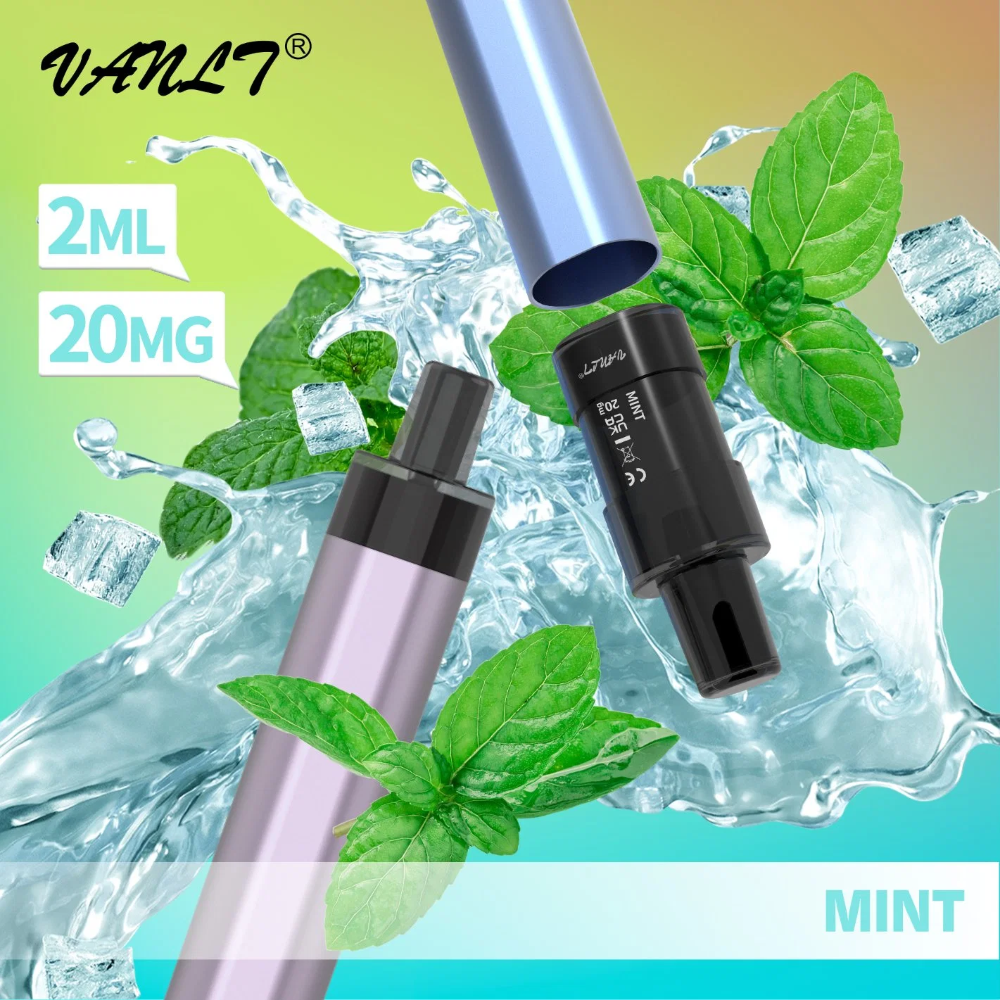 OEM Wholesale TPD compatible 2ml E-Liquid 2% nicotina desechable VAPE E-Shisha Pod