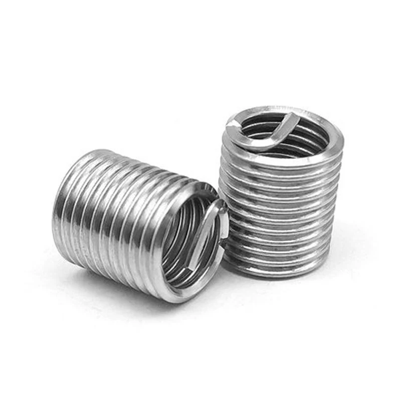 SUS304 321 316 Stainless Steel Wire Thread Insert Manufacturer Comply with DIN8140