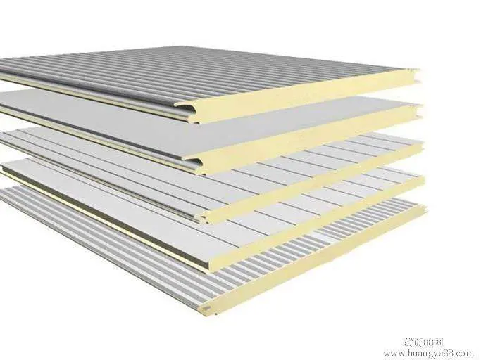 Building Materials Prefab House PIR EPS PUR Cold Room Insulated Sandwich Panel Fireproof Wall Panel