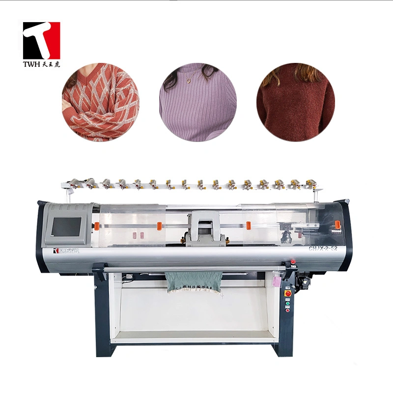 Used Flying Flat Knitting Machine Cone Yarn for 3-5-7 Multi Carriage of Selling Knit Machines