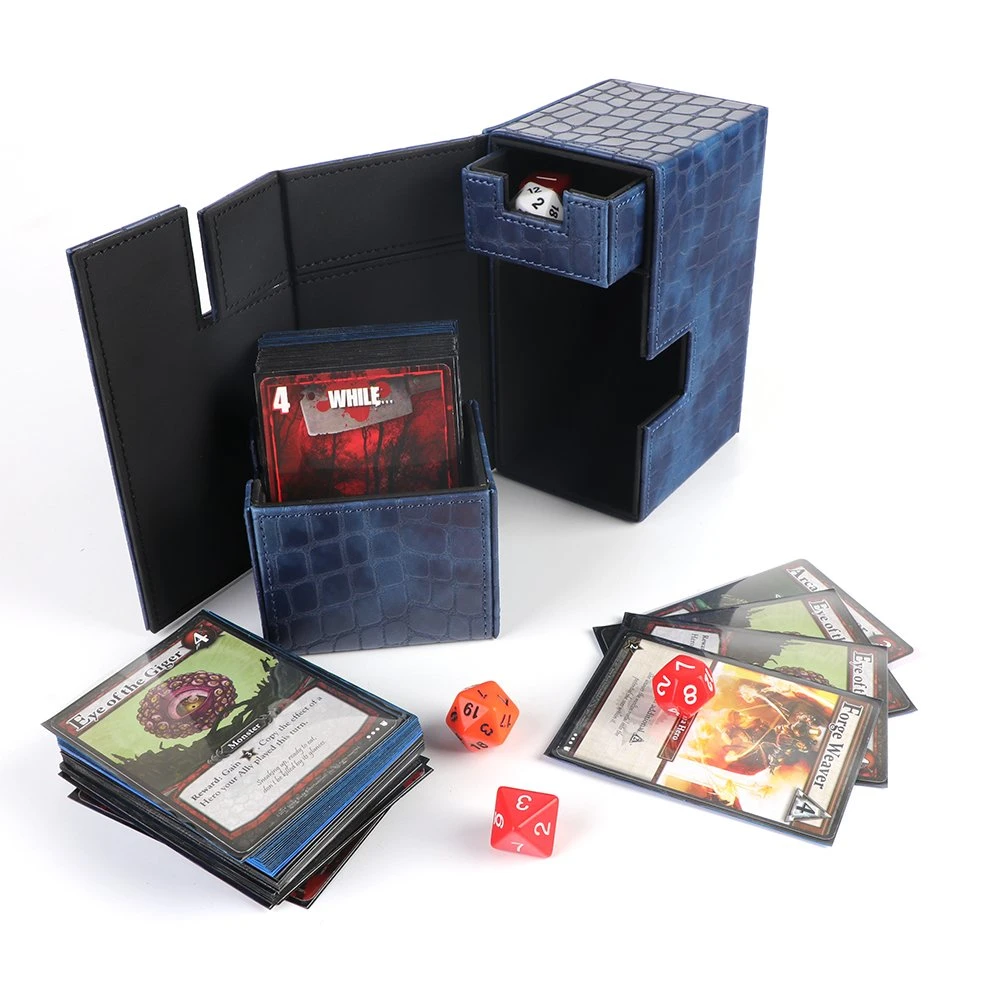 Deck Box protecteur pour Mtg Pokemon Gathering ou carte de Baseball - alcôve Bac, Kirin M2 Premium PU