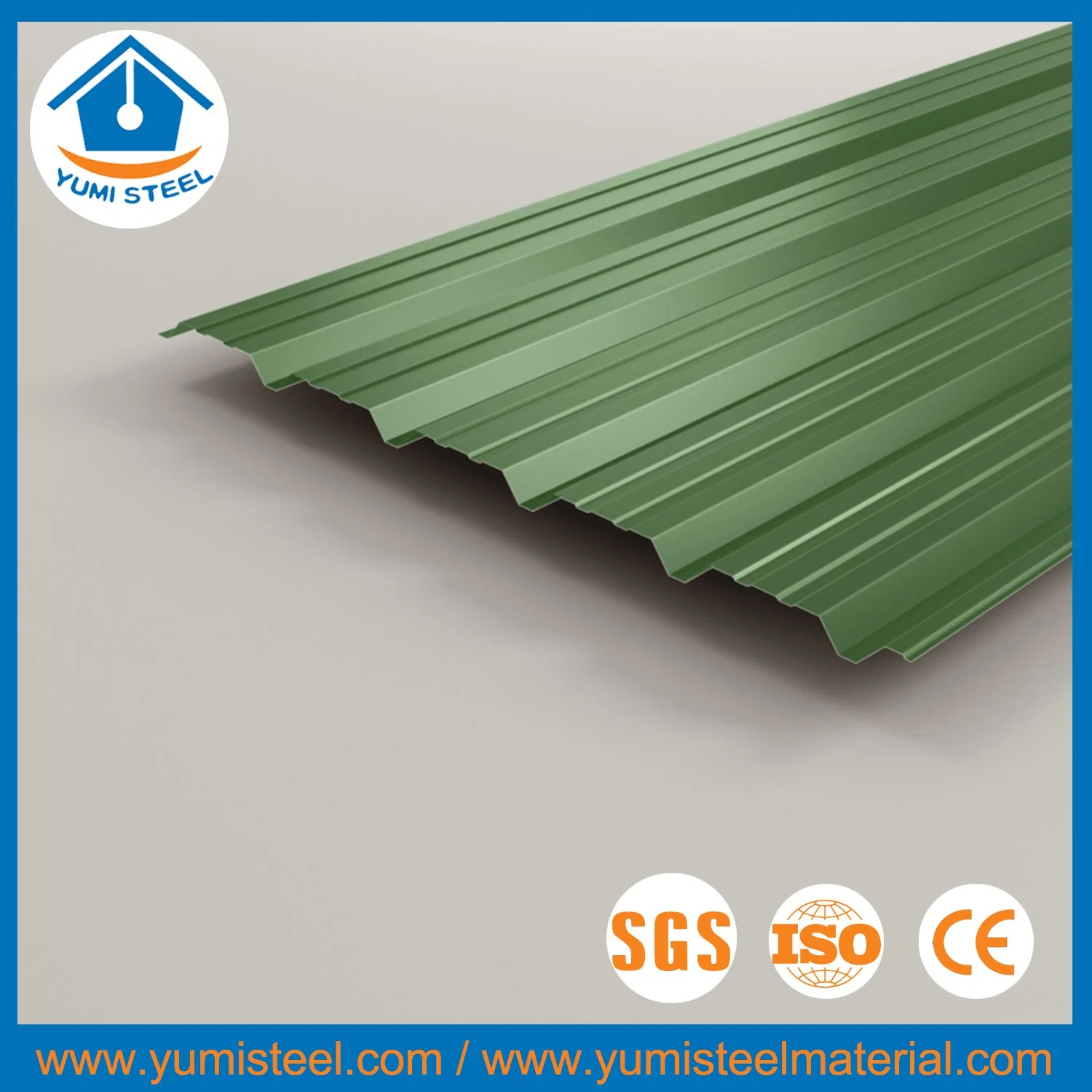 Corrugated Metal Steel Roof/Wall Cladding for Industrial Building