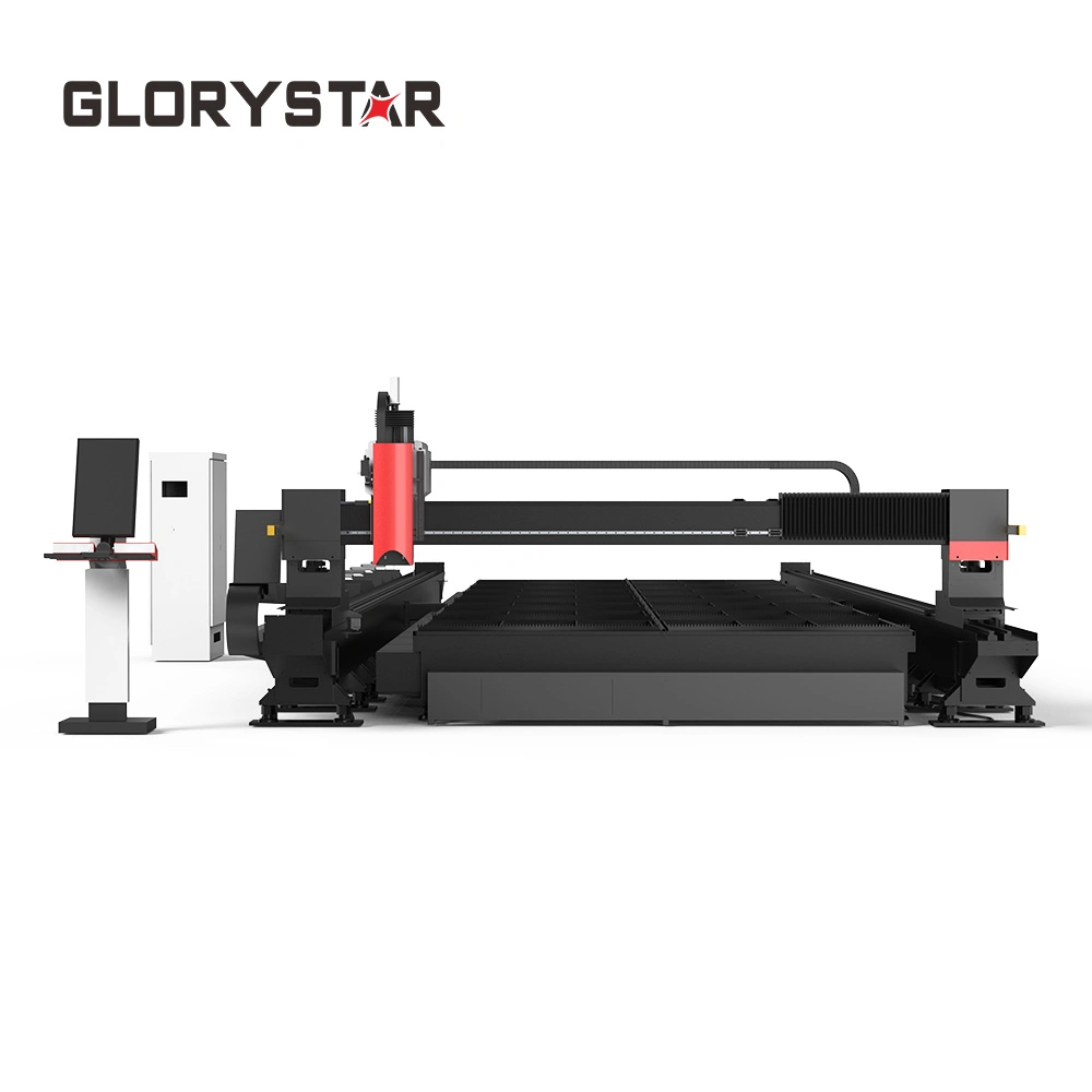 Высокий стандарт Glorystar Industrial-Grade металлический механизм обработки лазерная резка машины