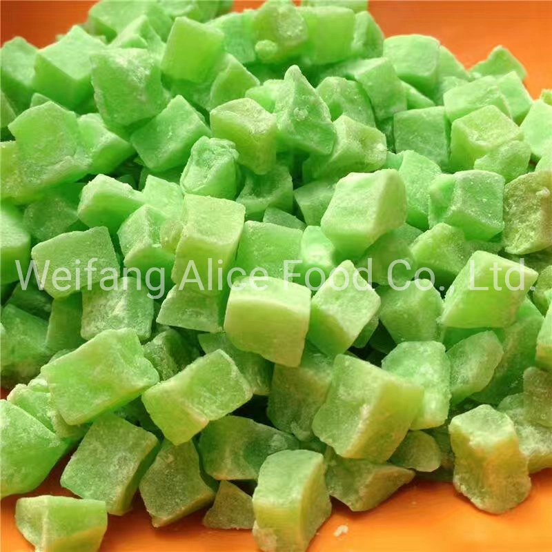 Mixed Dehydrated Papaya Dice for Sale China Made Colorful Dried Papaya Dice