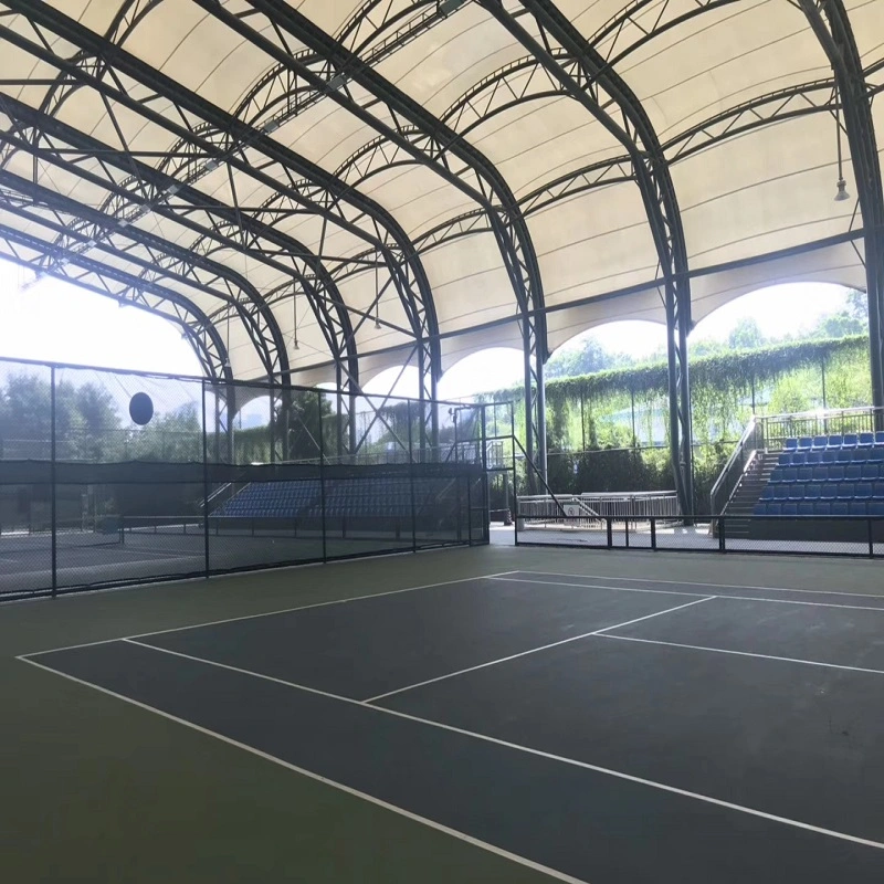 High quality/High cost performance  Synthetic Silicon PU Elastic Layer Tennis Basketball Courts Sports Surface Flooring