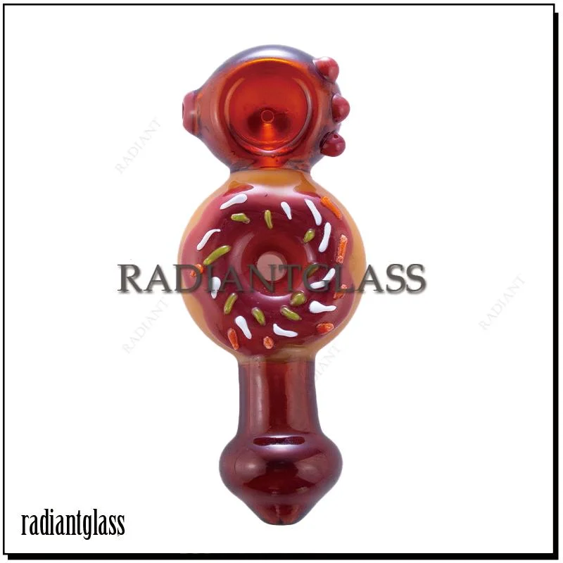 Factory Price Wholesale/Supplier Glass Smoking Pipes Rose Flowers Pipe Mushroom Pipe Donut Pipe