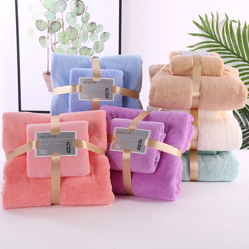 Wholesale Cute Bath Towel and Kitchen Dishes Wash Car Cleaning Cloth Set