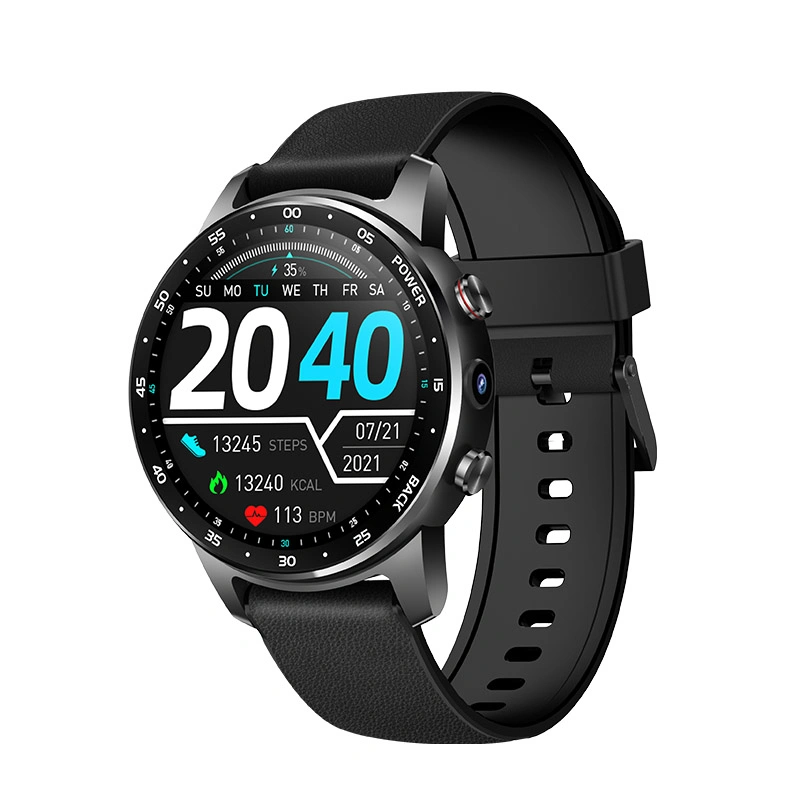 Uniwa Kw390 Sport GPS Round 4G Android мода Подарочный запястье Смартфон Smart Watch с SIM-картой