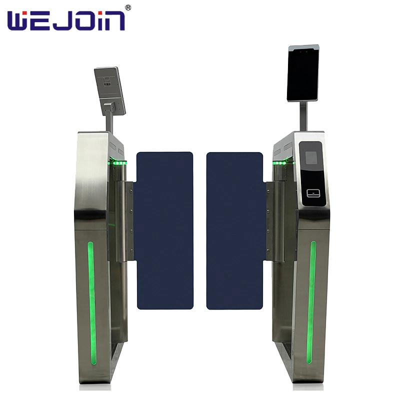 Face Recognize Access Control System Gym Security Entrance Checking Swing Turnstile Gate