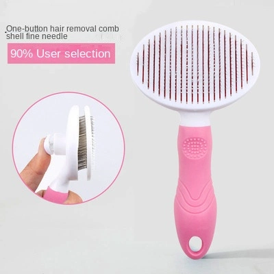 Pet Hair Brush Comb Cleaning Beauty Comb Knotting Comb Automatic Hair Removal to Floating Hair Cleaning Supplies