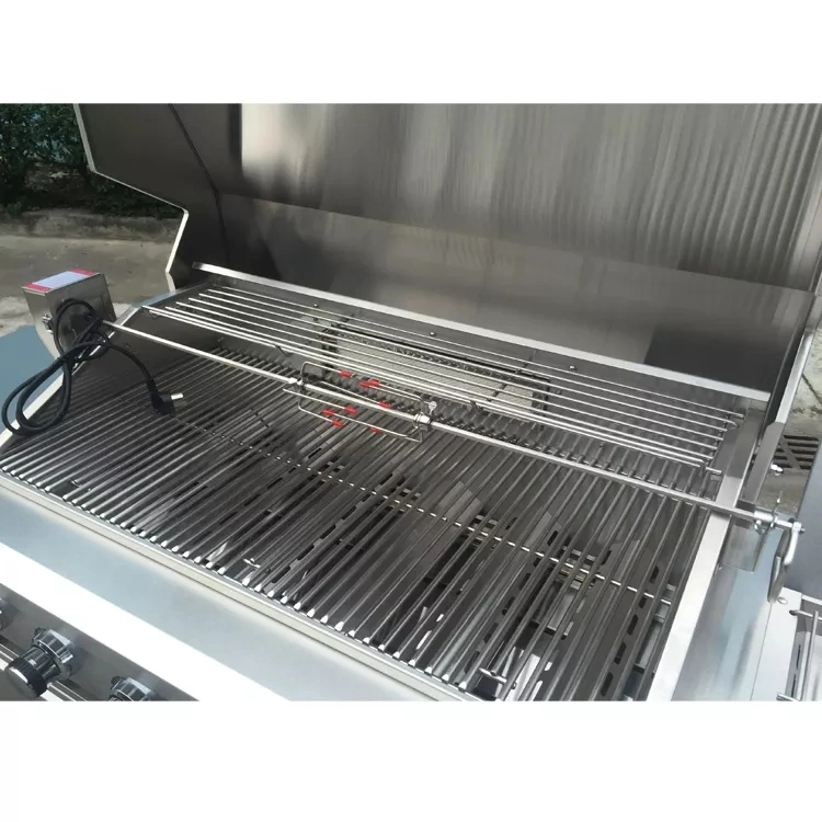 Basic Customization Whole House Customization Modern Gas BBQ Grill Tool Kitchen Cabinet