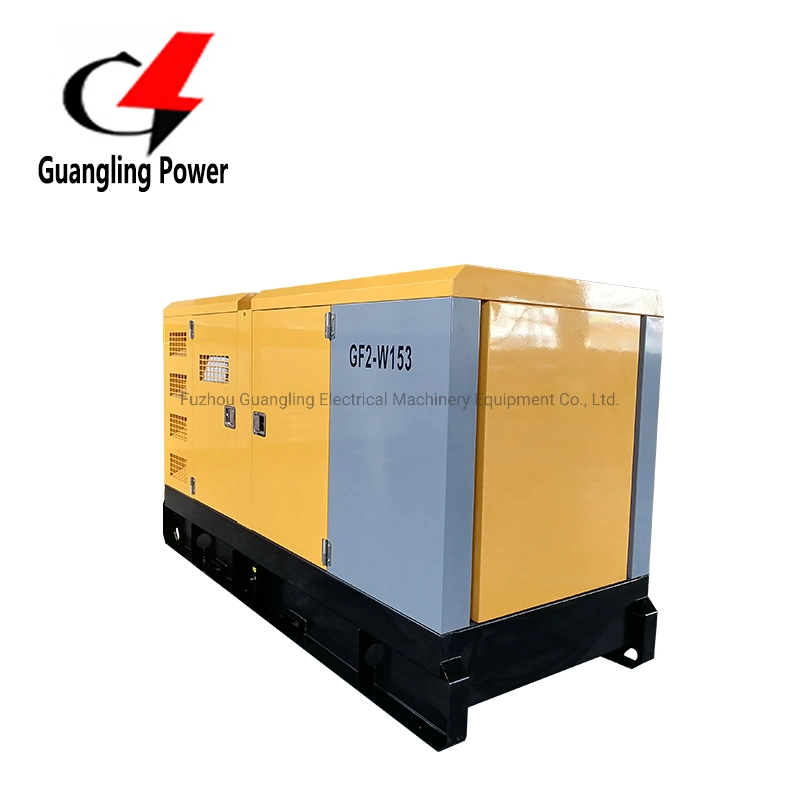 125kVA 100kw Three Phase Water-Cooled Soundproof Genest Automation Type Electric Generation Set