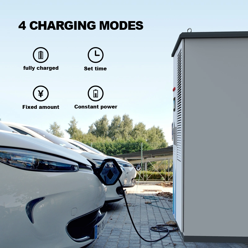 300kw 360kw 480kw CCS1 CCS 2 Chademo Rapid Level 3 DC EV Floor Mounted Fast Street Charging Pile Stations Charger Filling for The Electric Cars