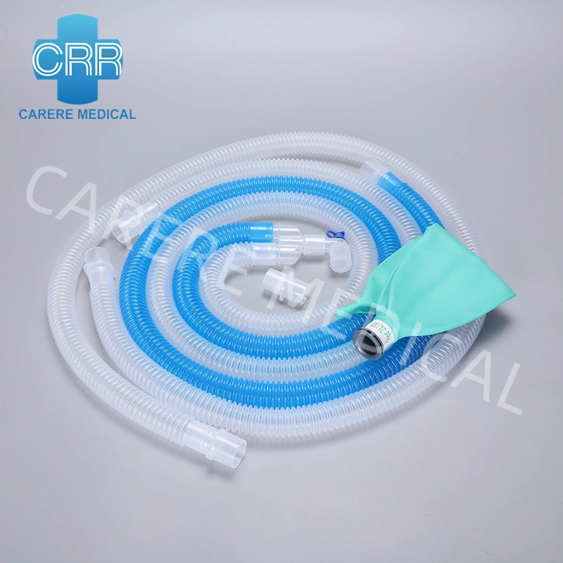 Nuevo producto CE mejor vendedor suministros de equipos médicos de buena calidad Equipo hospitalario Anestesia Corrugated Circuit desechable utilizado con CE y. ISO