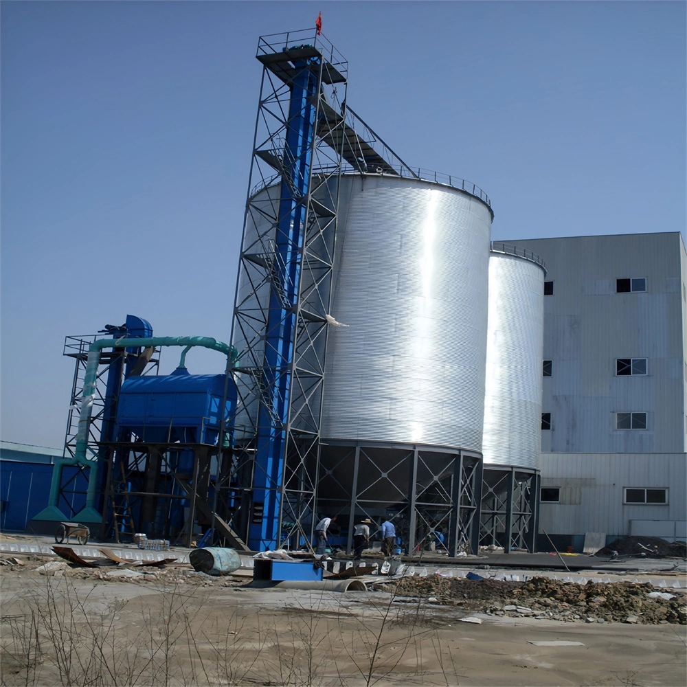 High Quality Galvanized Poultry Farm Feed Tower Silo Animal Feeding Tower