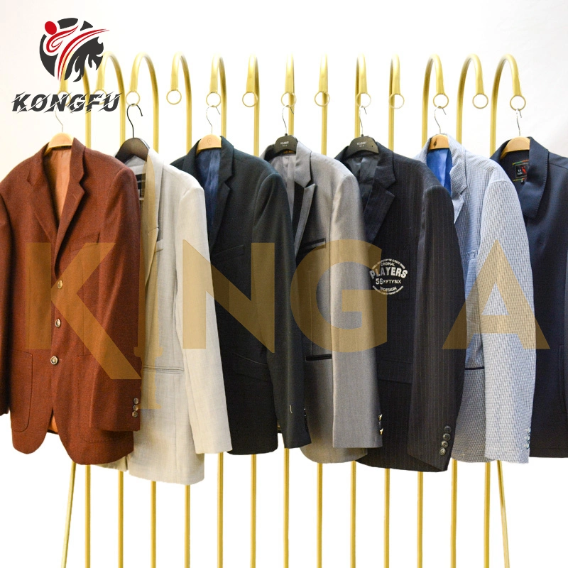 Dodo Kongafu Apparel Manufacture Branded Second Hand Kleidung Bulk Gemischt Bales Mode gebraucht Kleidung Anzug für Männer