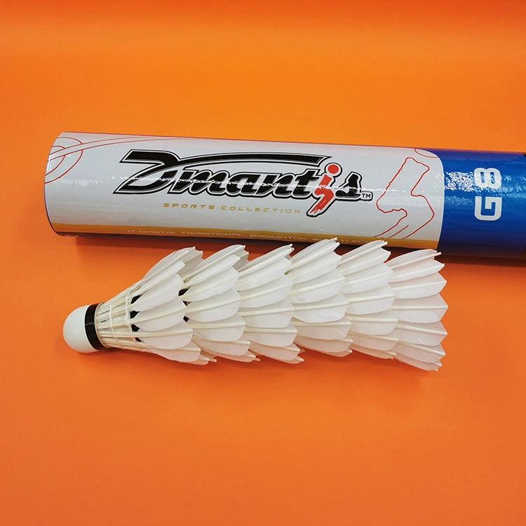 Best Wholesale/Supplier Price Badminton Shuttlecock Goose Feather Neutral Ball Joint for Daily Activity