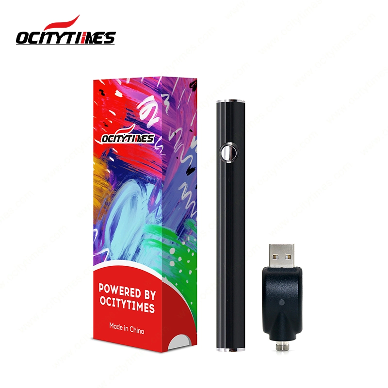 OcityTimes 420 Wholesale 510 hilo desechable VAPE Pen E Cigarette Batería de torsión batería de tensión ajustable de precalentamiento fuerte