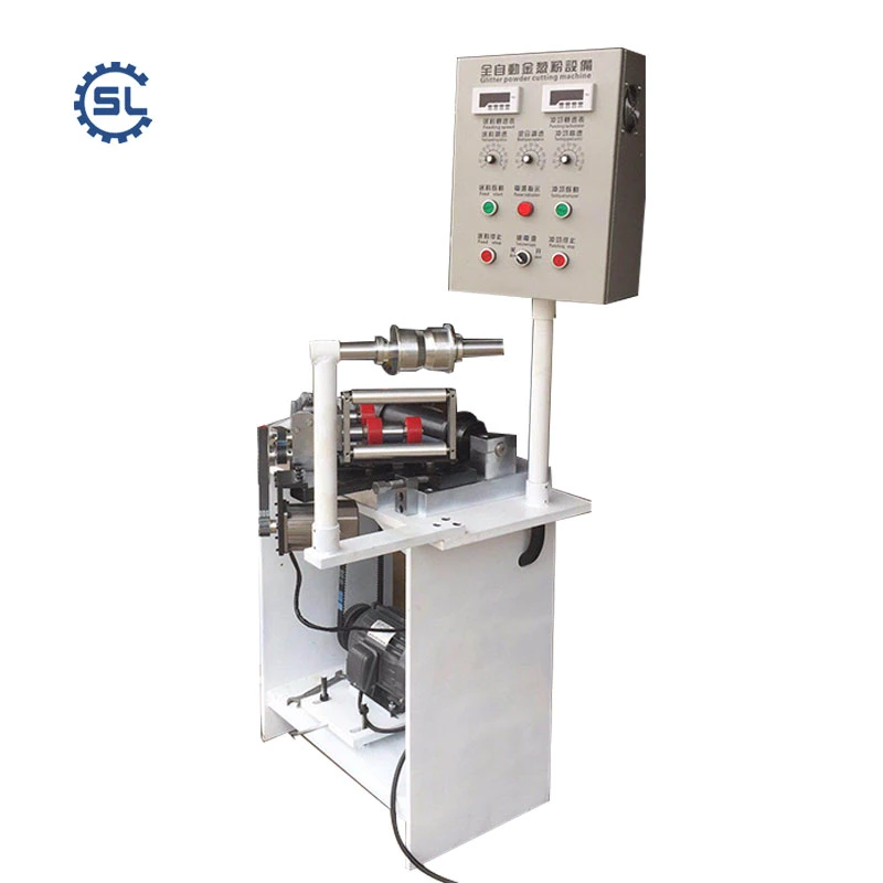 Glitter Powder Making Machine for Makeup Industry Nail Glitter