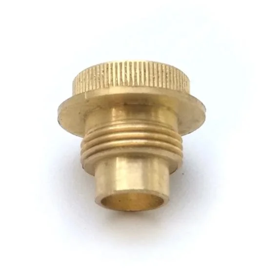 Fabricado na China parte de usinagem M4 M5 M6 cabeça com precisão de flange da tampa rodando o parafuso banhado amarelo ouro de Latão