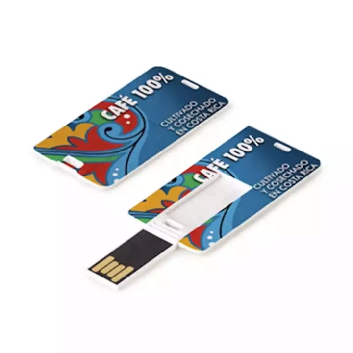 Pequena Praça em forma de cartões de visita pendrive USB 2 GB 4 GB 8 GB de memória flash USB mini-card de memória USB Flash