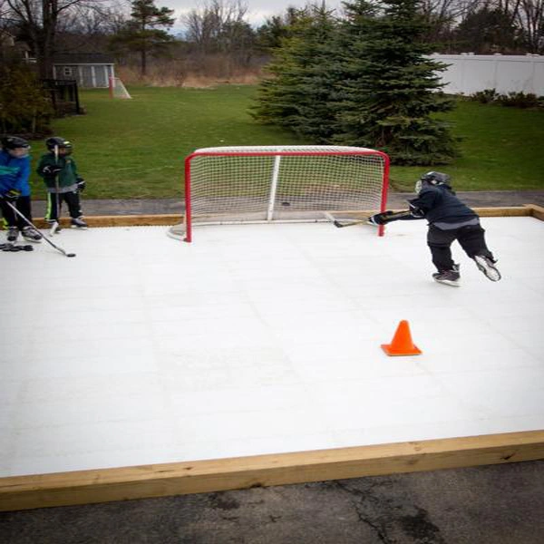 Pista de hielo sintético de HDPE de plástico de la placa de hielo hockey hielo sintético del Panel de PE