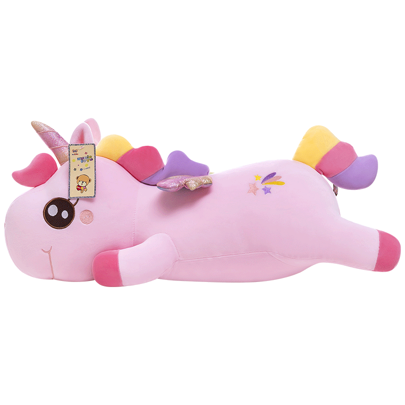 Joli dessin animé peluche peluche peluche peluche animal 80cm Cadeau UNICORN peluche enfant