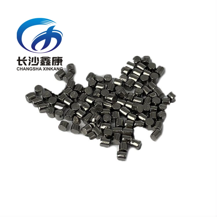 Xinkang 99.995% Purity D3X3mm Ti Metal Material Titanium Pellets for E-Beam Evaporation