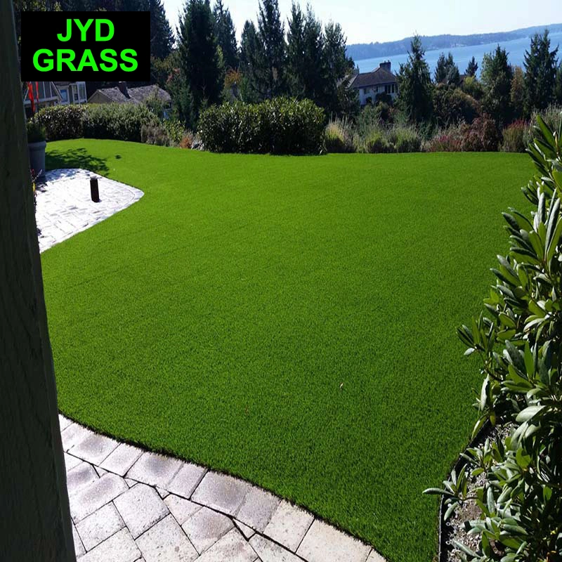 Garden Landscaping Fake Artificial W Shape Blade Synthetic Turf