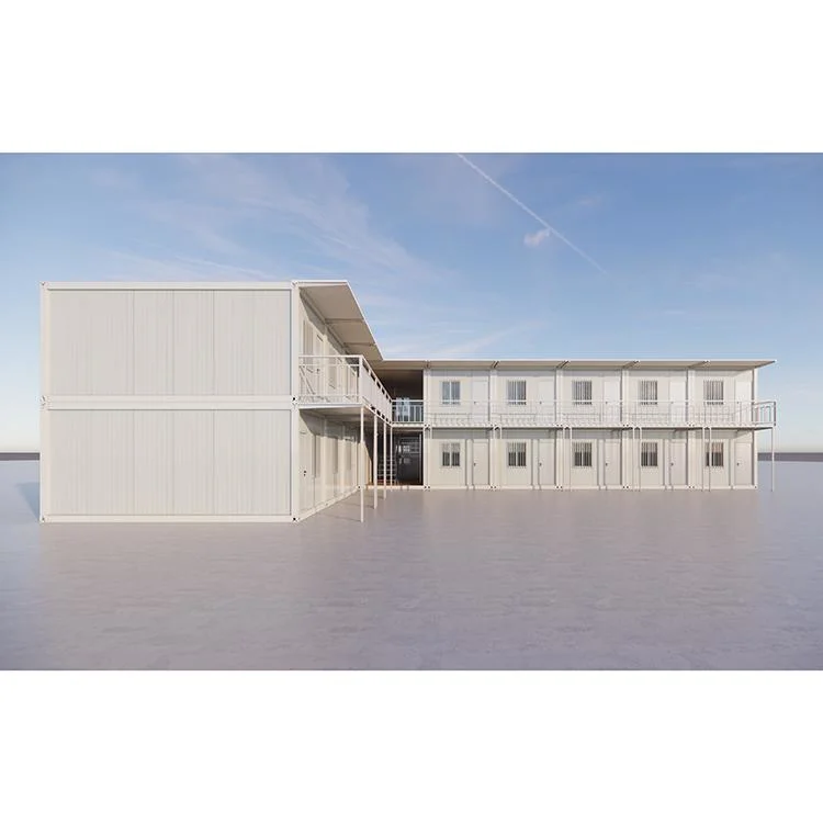 Wohnheime temporäre Büros vorgefertigte Container House OEM demontierbar Prefab