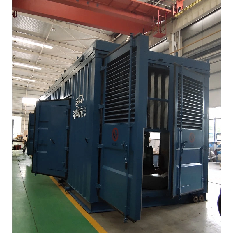 1000kw/600rpm Containerized Natural Gas/Landfill Gas/Biogas Fueled Gas Generator